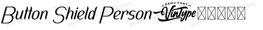 Button Shield Person字体转换